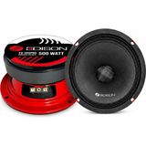 Edison ED-V65PRO 6.5 (16 Cm) Karbon Göbek Midrange Hoparlör 250W Rms 99DB 1.5 Voice Coil 4 Ohm - Çok Renkli