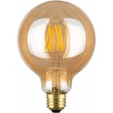 Edison G95 6W Flamanlı Rustik Dekoratif Led Vintage Ampul Amber Rengi