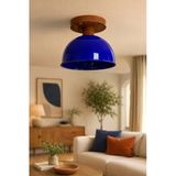 Edison Modern Renkli Plafonyer Avize E27 Duy Dekoratif Metal Tavan Lambası Salon Mutfak Yatak Odası