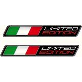 Edition Italy 3D Sticker Italyan Bayrağı Tasarımlı