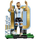 Editions Lionel Messi – Futbol Efsanesi 43015-12 Yaş Ve Üzeri Çocuklar İçin Figür Ve Baskılı İsim Levhası İçeren Yaratıcı Oyuncak Yap�