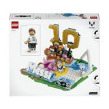 Editions Messi – Unutulmaz Futbol Anları 43011-10 Yaş ve Üzeri Çocuklar Için Minifigür ve Koleksiyonluk Levha Içeren Yaratıcı Oyuncak Yapım Seti, Eğlenceli Hediye Fikri (500 Parça)