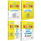 Editör 2. Sınıf Bilsem Hazırlık Kitapları 4 Lü Set Konu Soru Deneme Şekil