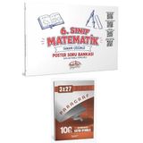Editör 2027 6. Sınıf Matematik Poster Soru Bankası Çözümlü+ Anla Kazan Paragraf