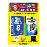 Editör 8. Sınıf Branş Deneme Sınavları+Altın Karma 8.Sınıf 10 Yayın Genel Deneme