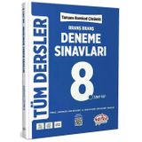 Editör 8. Sınıf Tüm Dersler Ünite Ünite Deneme Sınavları Çözümlü Editör Yayınları