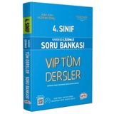 Editör Yayınevi 4. Sınıf VIP Tüm Dersler Soru Bankası Mavi Kitap - Karekod Çözümlü