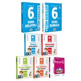 Editör Yayınevi 6. Sınıf Tüm Dersler Konu Anlatımlı+Soru Bankası+Türkçe+Matematik+Sosyal+Fen+İngilizce Soru Bankası