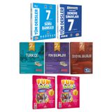 Editör Yayınevi 7. Sınıf Tüm Dersler Soru Bankası+ Branş Deneme+ Türkçe-Fen-Sosyal Konu+ İngilizce Fun Learn Seti