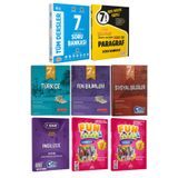 Editör Yayınevi 7. Sınıf Tüm Dersler Soru Bankası+ Paragraf Soru+ Türkçe-Fen-Sosyal-İngilizce Konu+ Fun Learn Seti