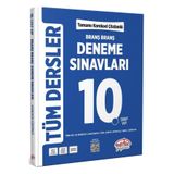 Editör Yayınevi Editör 10. Sınıf Tüm Dersler Ünite Ünite Deneme Sınavları Çözümlü Editör Yayınları