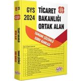 Editör Yayınevi GYS T.C. Ticaret Bakanlığı Tüm Kadrolar İçin Tamamı Çözümlü Ortak Alan Soru Bankası