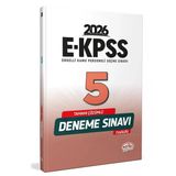 Editör Yayınları 2026 Ekpss Gy Gk 5 Deneme Sınavı
