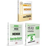 Editör Yayınları 2027- 2026 Data Gys Meb Memur Görevde Yükselme Sınavı Özetin Özeti Soru ve Deneme Sınavı Seti