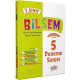 Editör Yayınları 3. Sınıf Bilsem Hazırlık 5 Deneme Sınavı Ciltsiz Kitap Tamamı Çözümlü