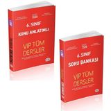 Editör Yayınları 6. Sınıf VIP Tüm Dersler Konu Anlatımlı ve Soru Bankası