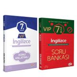 Editör Yayınları 7.Sınıf Vip İngilizce Konu Ve Soru Bankası Seti 2 Kitap