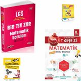 Editör Yayınları 8. Sınıf Birtıkzor Matematik Soru Bankası- Nartest Nartanesi Matematik Soru Bankası- YerimseniLGS ve Fen