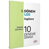 Editör Yayınları - 8. Sınıf LGS Matematik 1. Dönem 5 Deneme