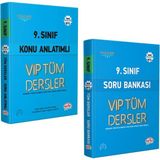 Editör Yayınları 9. Sınıf Vip Tüm Dersler Konu Anlatımlı ve Soru Bankası Seti