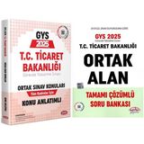 Editör Yayınları Data 2025 Gys Ticaret Bakanlığı Orak Sınav Konuları Görevde Yükselme Konu Anlatımlı Soru Bankası