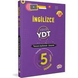 Editör Yayınları İngilizce YDT / YKS-Dil Tamamı Çözümlü 5 Deneme Sınavı Fasiküllü