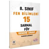 Editör Yayınları LGS 8. Sınıf Fen Bilimleri 15 Sarmal Föy Deneme Sınavı
