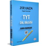 Editör Yayınları TYT Zor Kalem Veysel Hocadan Tamamı Video Çözümlü Dil Bilgisi Soru Bankası