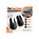 EDIXON Fiat Egea Cross ile Uyumlu Arka Silecek Kolu Kapağı Siyah 3D Baskı Yedek Parça