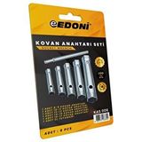 Edoni Kovan Anahtari Seti 6 Parça Çok Renkli