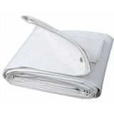 Edoplast 10X12 Metre Beyaz Ebatlı Branda Çadır Gölgelik Su Geçirmez Tente Havuz Otomobil Kamyon Inşaat Depo Yağmurluk