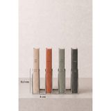 Edora Home Parlak Silver Metal 7 Bölmeli Modern Kitap Standı, Kitaplık - Masaüstü Kitap Düzenleyici - Gümüş