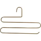 Edora Home Rose Dolap Içi 3 Katlı Pantolon Elbise, Şal, Eşarp, Askısı, Gardrop Askılığı - Metal Paslanmaz - Rose Gold