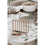 Edora Home Rose Kafes Peçetelik Peçete Standı Kafe Restoran Otel Dekoratif Paslanmaz Metal