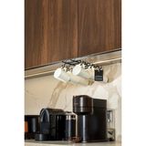 Edora Home Siyah 10 Kancalı Bardak Askılığı Raf Altı Kupa Fincan Düzenleyici Paslanmaz Metal - Yok