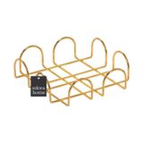 Edorahome Altın Kare 18 Cm Peçetelik, Kafe, Restoran, Otel, Mutfak Sofra Büyük Boy Peçete - Metal Paslanmaz