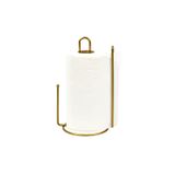 Edorahome Gold Ayraçlı Kağıt Rulo Havluluk 25 Cm Peçetelik , Modern Mutfak Ergonomik Tasarım - Metal Paslanmaz