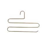 Edorahome Rose Dolap İçi 3 Katlı Pantolon Elbise, Şal, Eşarp, Askısı, Gardrop Askılığı - Metal Paslanmaz