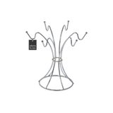 Edorahome Silver Takı Standı,Takılık,Bileklik,Kolye Seti,Tesbihlik Düzenleyici Hediyelik-Metal Paslanmaz