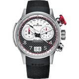 Edox 38003-TINR-CANBR Chronorally Beyaz Siyah Erkek Kol Saati