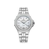 Edox Delfin 53020-3d120M-Nadn Gümüş Çelik Kadın Kol Saati