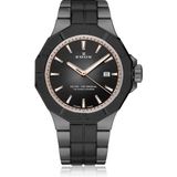 Edox Delfin 53021-37GNM-NDR Kol Saati - Siyah
