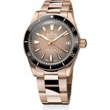 Edox Neptunian 80131-37RNM-VDBEI Kol Saati - Açık Kahverengi