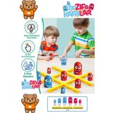 edoy Eğitici Montessori Oyuncaklar - Zıp Zıp Kafalar Zeka Ve Strateji Oyunu - Eğitici Oyuncak