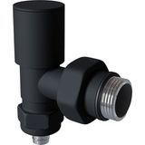 Edp Siyah Mat 1 2 Radyatör Havlupan Vanası