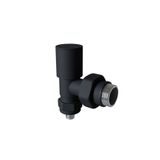 Edp Siyah Mat 16x2 Pex Radyatör Havlupan Vanası