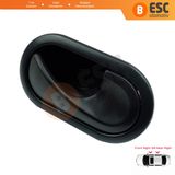 EDP96 Renault Megane MK2 İçin Ön veya Arka Sağ İç Kapı Kolu Siyah 8200028486