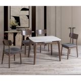 Edsy Home Adira 4 Sandalyeli Masa Takımı - Kahverengi