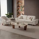Edsy Home Armada 3+1 Koltuk Takımı - Krem
