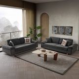 Edsy Home Armada 3+3 Koltuk Takımı Antrasit